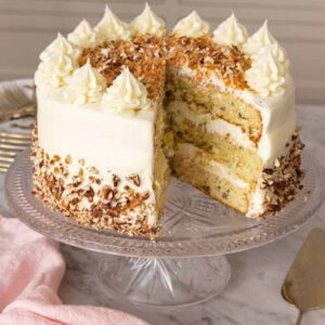 Italian Cream Layered Cake
